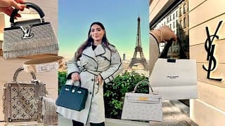 A Day In Paris 🇫🇷 Luxury Shopping, Food, The Ritz | €1 Million Louis Vuitton Bag, Hermes, Ysl & More