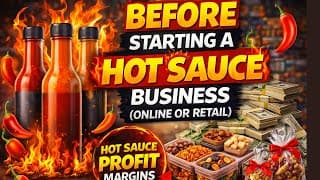 Free Startup Guide Before Starting A Hot Sauce Business (online Or Retail) Hot Sauce Profit Margins