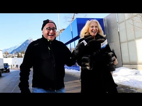 Kellyanne Conway Gives Unfiltered Take As Trump Takes The Centre Stage At Davos