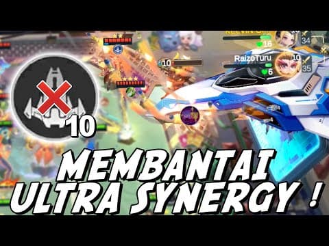 Tutor Membantai Ultra Sinergy ! Kapal Induk 10 Starwing Gak Berasa ! Kita Bantai !!