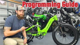 Wired Ebike Programming Guide