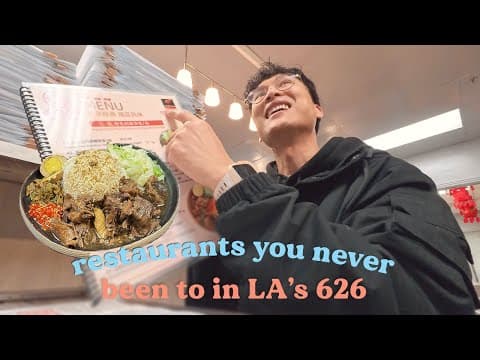 Good Restaurants In La's 626 | With Insta360 Go Ultra