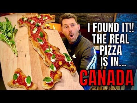 Can Canadian Make Best Pizza In The World?