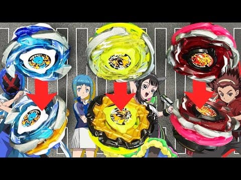 Team Persona Original Vs Enhanced: Emperor Might Anime Vs Real Life Customizations | Beyblade X