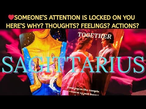 Sagittarius 🔥this Is What Someone Regrets Not Saying To You! Love Tarot Reading Soulmate