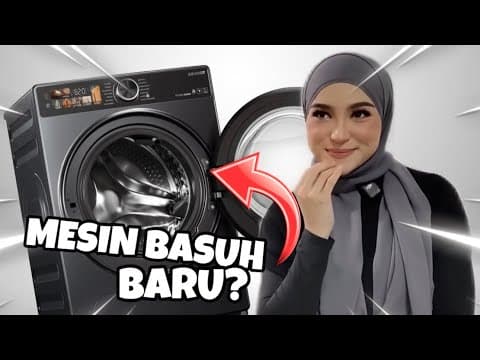 Mesin Basuh 2in1 Paling Padu??!! Semua Benda Boleh Cuci!!