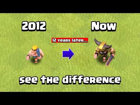 12 Years Of Troop Evolution | Clash Of Clans Fashion Show