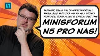 Checking Out The Minisforum N5 Pro Nas: Excelsior!