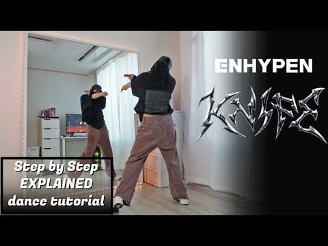Step By Step Enhypen (엔하이픈) ‘knife’ #dancetutorial