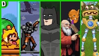 Mario's Cat Suit, Dcu's Weird Continuity, Helldivers 2  & More! -dorkly 5-pack