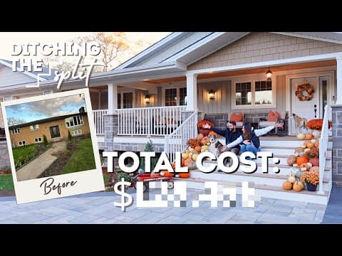 How Much Did The Exterior Really Cost? Full Cost Breakdown | Ditching The Split