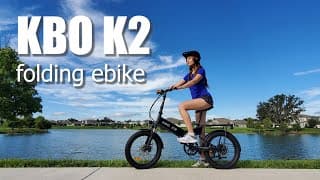 Kbo K2 Folding Electric Ebike | Almost Ready To Ride Out Of The Box!
