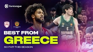 Greek Basketball At Its Best | Most Wanted Highlights Of The Euroleague Season 2025-26 So Far