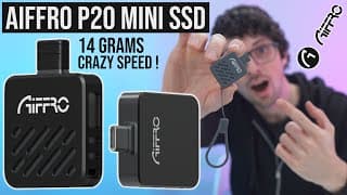 2025's Best Iphone Mini Ssd! - Aiffro P20 Mini Ssd Review & Test (super Tiny, Rugged, 14g, 1gb/s)