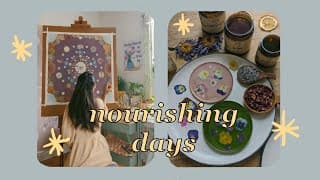 Nourishing Days ✷ An Art & Self-care Winter