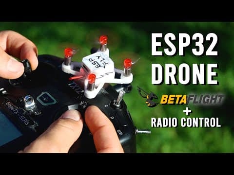 Fly Your Esp32 Drone On Betaflight With Radio Controller | Esp-fc Tutorial