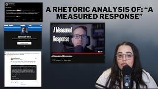 A Rhetoric Analysis Of: "a Measured Response" By James Somerton