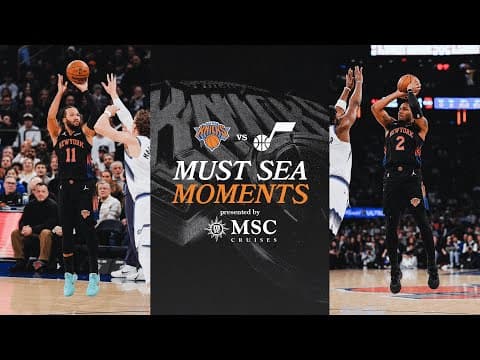 Knicks Win Against The Utah Jazz | December 5, 2025