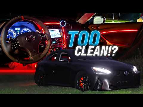 I Added Ambient Lights To My 2011 Is350