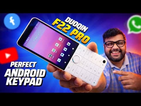 Finally! A Keypad Phone That Runs Android Perfectly - Duoqin F22 Pro Review!