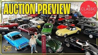 Auction Preview At Silverstone Iconic Auctions - My Top Classic Car Buys