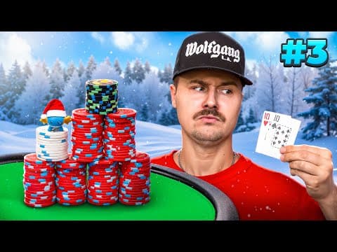 I Went All In Against The Flopped Nuts! (miracle Runout) | Wolfmas Day #3