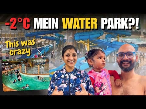 -2°c Mein Water Park?! 😱 This Was Crazy 🤯 | Albeli Ritu