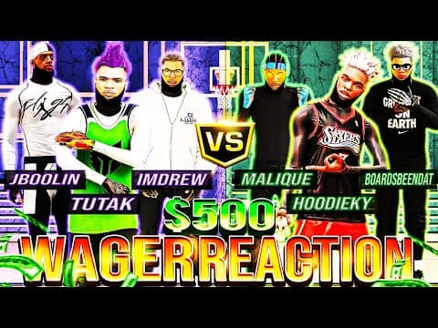 Tutak Played Hoodieky In A $500 Wager On Nba 2k26 And It Was A Must Watch!😱