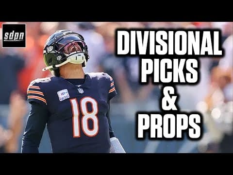 Nfl Divisional Round Picks, Player Props And Best Bets | Drew & Stew