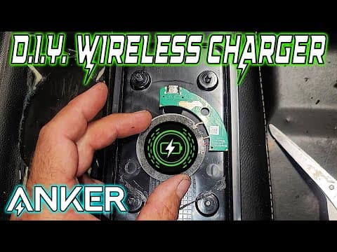 D.i.y. Wireless Charging In A 2014 Gmc Sierra Denali For Only $20