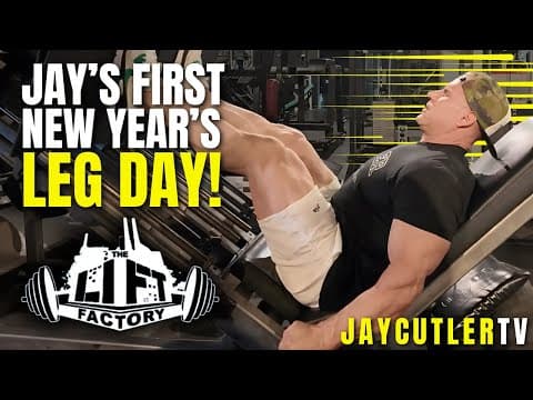 Setting The Tone For The Year: Olympia-level Leg Day