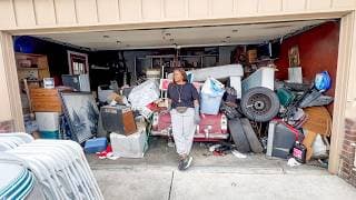 Too Late For Swedish Death Cleaning (decluttering My Parent's Garage - Day One)
