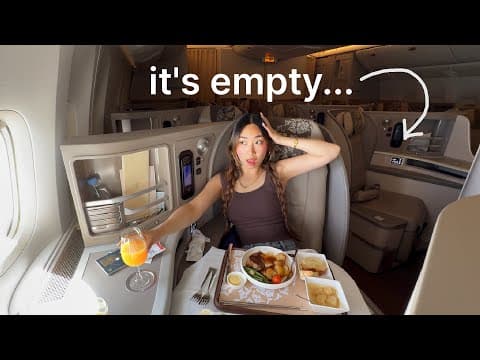 24 Hours Flying "the Worst" Business Class Flight...