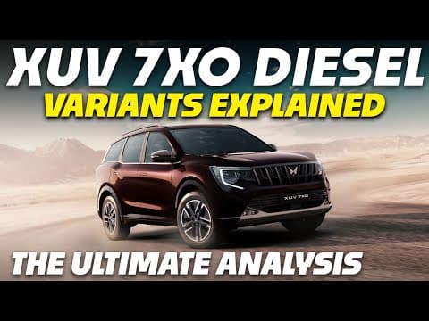 Mahindra Xuv 7xo Diesel Variants Explained | Ax, Ax3, Ax5, Ax7, Ax7 Tech, Ax7l