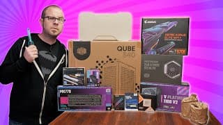 Building A Pc Before It’s Too Late (in The Cooler Master Qube 540)