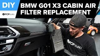 Bmw X3 Cabin Air Filter Replacement Diy (2018-2025 Bmw G01 X3, G02 X4)