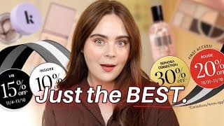 Sephora Savings Event Recommendations, 2025.