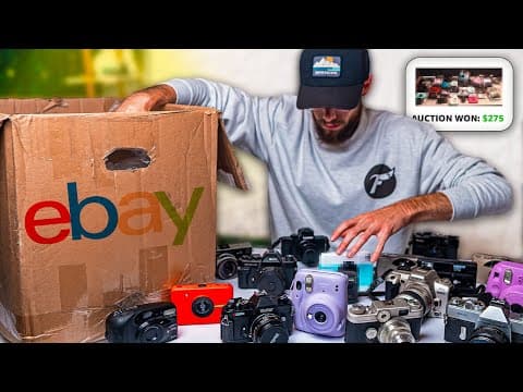 I Bought 47 Mystery Cameras For $275!