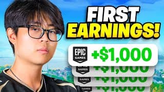 How To Get Your First Earnings In Fortnite! (tips & Tricks)