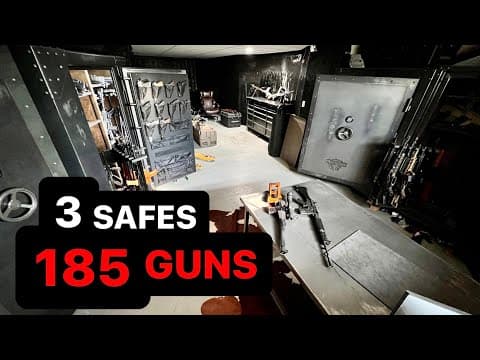 Ultimate Gun Room Organization & The New Rhino Metals Safe-x
