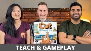 Cat Between Us - Board Game Teach & Playthrough