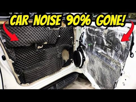 Cheapest Budget Way To Soundproof A Car