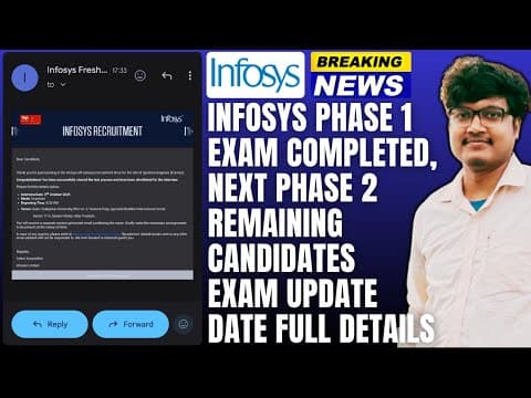 Infosys Phase 1 Exam Completed | Phase 2 Exam Dates Pending For Pending Candidates | Hiring Analysis