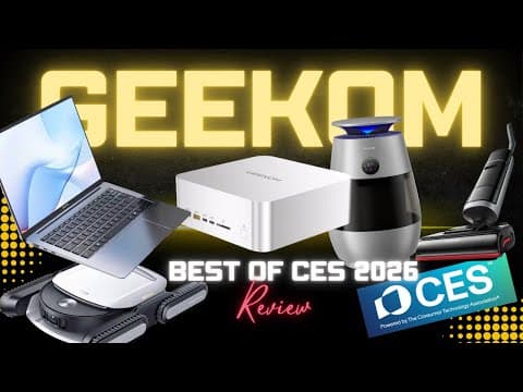 Why Geekom Was The Most Practical Tech Brand At Ces 2026