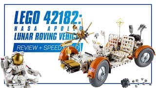 Lego 42182 Nasa Apollo Lunar Roving Vehicle - Lrv - In-depth Review