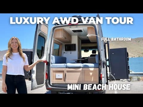 Minimalist Van Design That Maximizes Comfort & Space | Van Tour