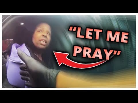 Christian Lady Fights Cops!!