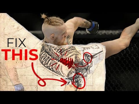 Kick Like Mcgregor. Fix Your Back Pain.