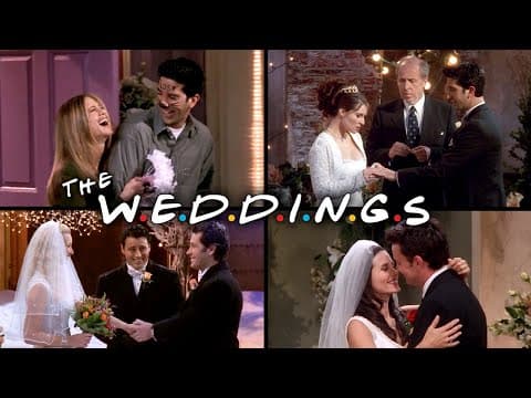 The Ones With Their Wedding Ceremonies | Friends