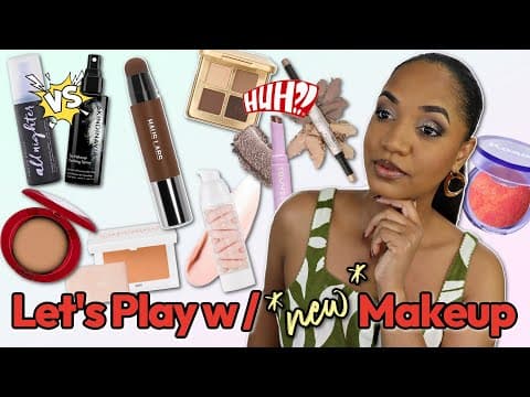 Get Ready W/ Me...trying New Makeup | Fenty, Haus Labs, Hourglass...oh My! 💋💄!